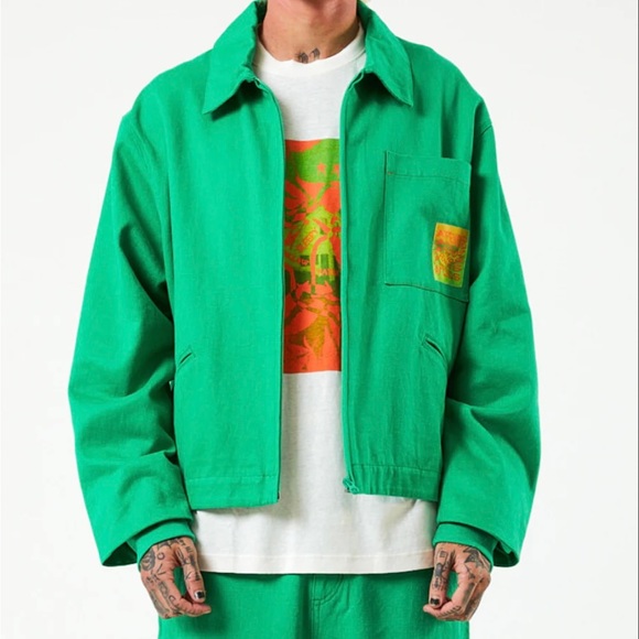 AFENDS SLEEPY HOLLOW UNISEX WORKWEAR JACKET - Picture 2 of 6